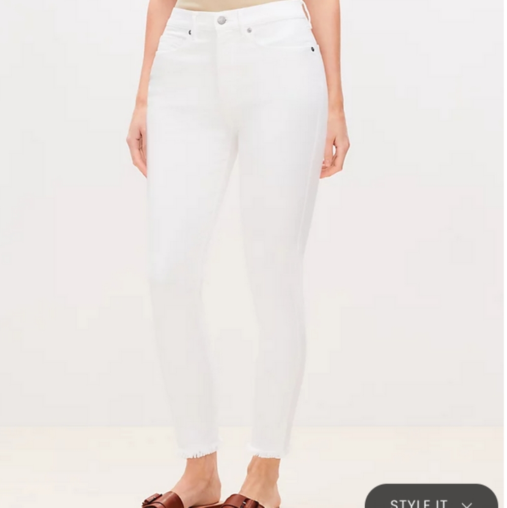 NWT Loft The Skinny high rise curvy ankle pants size 10 ❤️